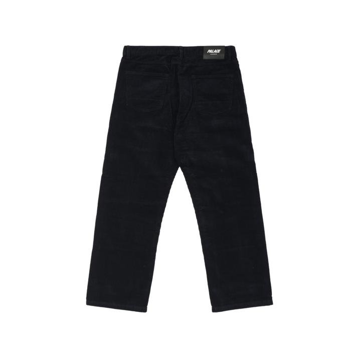 WASHED CORD TROUSER NAVY