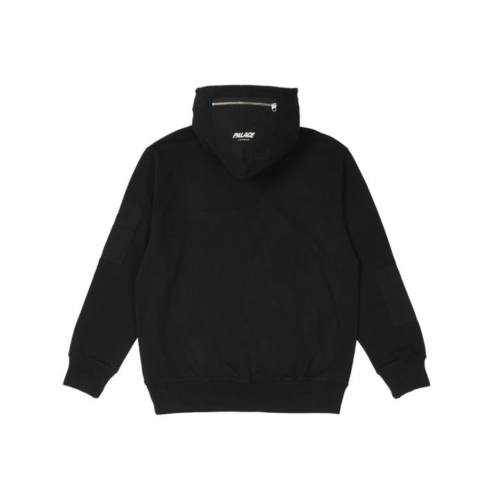 FLIGHT POCKET HOOD BLACK