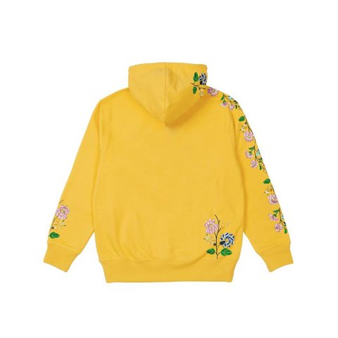 Palace FLOWER STITCH HOOD YELLOW
