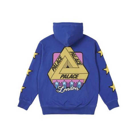 Palace START IT UP HOOD BLUE