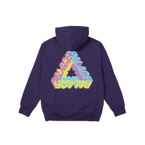 Palace P-3D HOOD PURPLE
