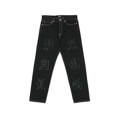 Palace LIQUE DENIM JEAN BLACK - Colorway