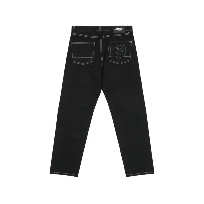 LIQUE DENIM JEAN BLACK