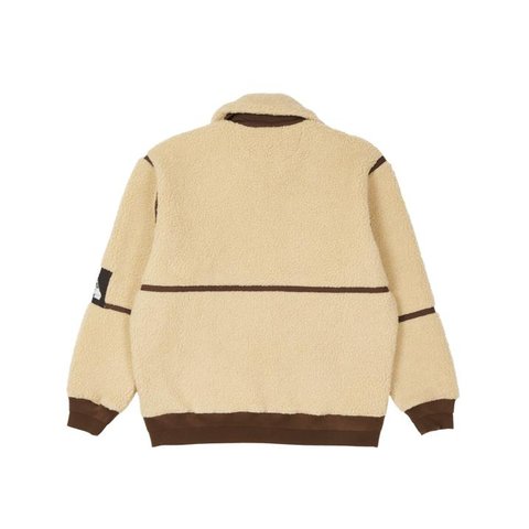 Palace SHERPA FLIGHT JACKET NATURAL / BROWN