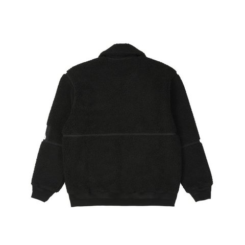Palace SHERPA FLIGHT JACKET BLACK / BLACK