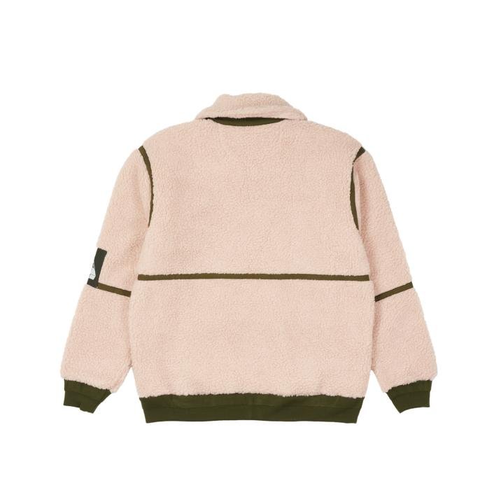 SHERPA FLIGHT JACKET PINK / OLIVE
