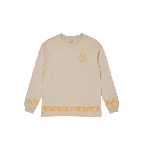 Palace YE OLDE P LONGSLEEVE MUSHROOM - Colorway