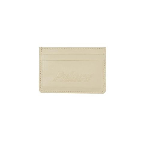 Palace FLOWER STITCH CARDHOLDER WHITE