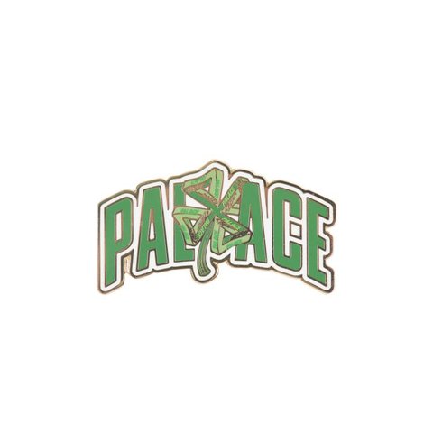 Palace STRIKE IT LUCKY PIN BADGE GREEN
