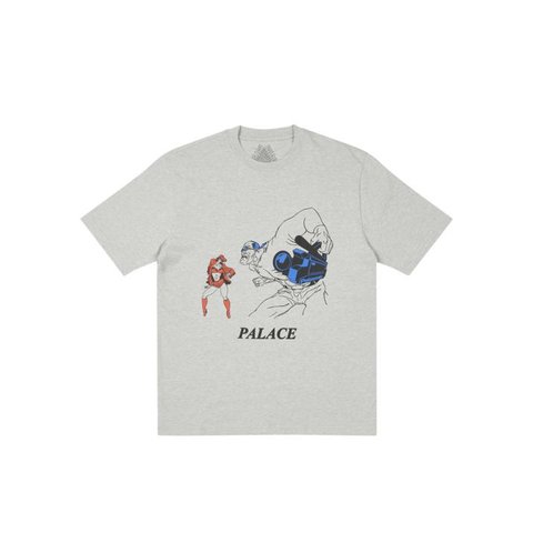 Palace P-SONIC T-SHIRT GREY MARL