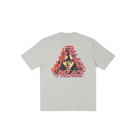Palace G-FACE T-SHIRT GREY MARL