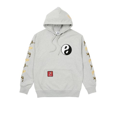 Palace HIGH KICK HOOD GREY MARL - Colorway
