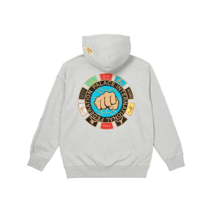 HIGH KICK HOOD GREY MARL