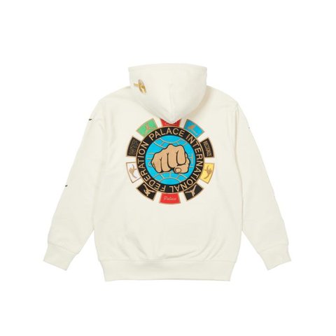 Palace HIGH KICK HOOD OFF WHITE