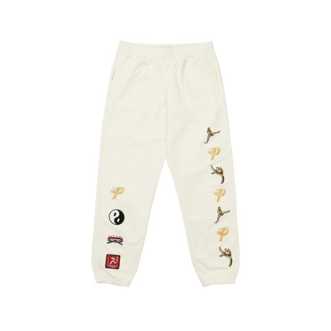 Palace HIGH KICK JOGGERS OFF WHITE - Colorway