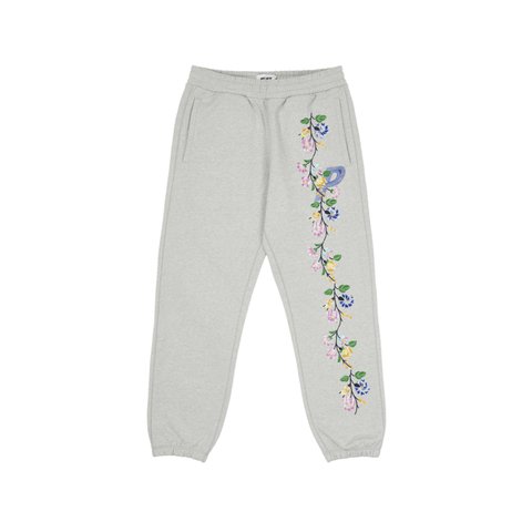 Palace FLOWER STITCH JOGGERS GREY MARL - Colorway