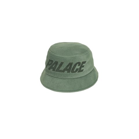 Palace POLARTEC LAZER BUCKET HAT FLAT GREEN - Colorway
