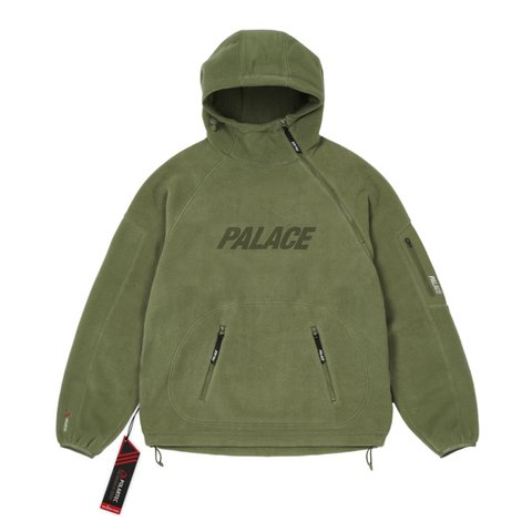 Palace POLARTEC VENTER HOOD JACKET OLIVE - Colorway