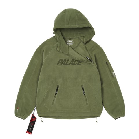 Palace POLARTEC VENTER HOOD JACKET OLIVE - Colorway