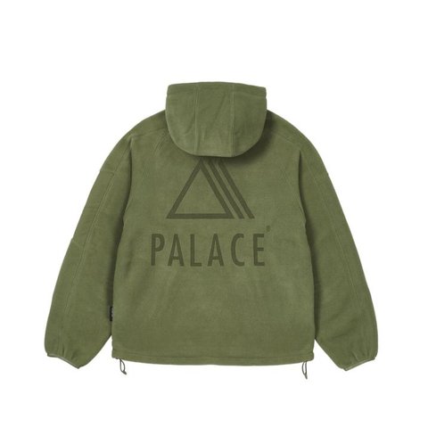 Palace POLARTEC VENTER HOOD JACKET OLIVE