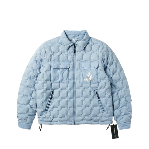 Palace PERTEX WORK DOWN JACKET DUSTY BLUE - Colorway