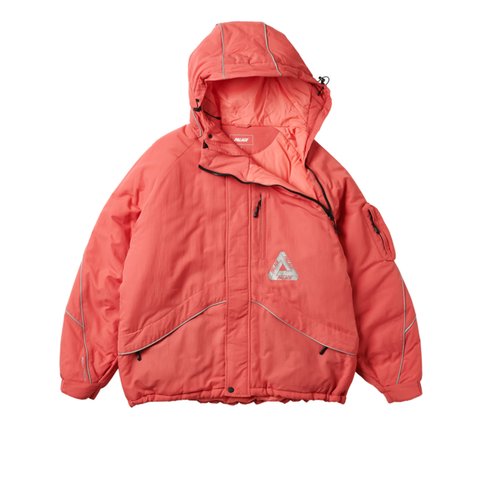 Palace M-TECH HOODED JACKET RED - Colorway
