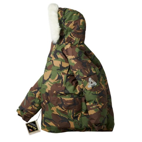 Palace GORE-TEX DOWN PARKA WOODLAND DPM - Colorway