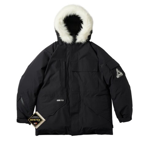 Palace GORE-TEX DOWN PARKA BLACK - Colorway