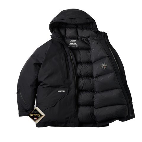 Palace GORE-TEX DOWN PARKA BLACK - Colorway