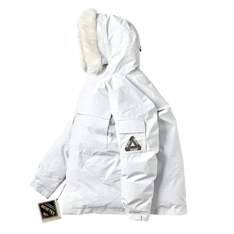 Palace GORE-TEX DOWN PARKA ICE GREY - Colorway