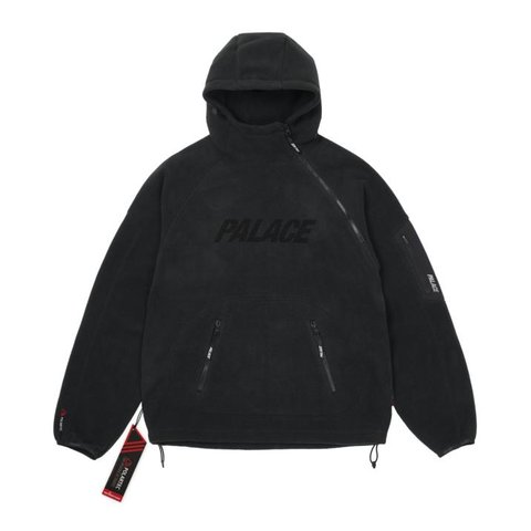 Palace POLARTEC VENTER HOOD JACKET BLACK