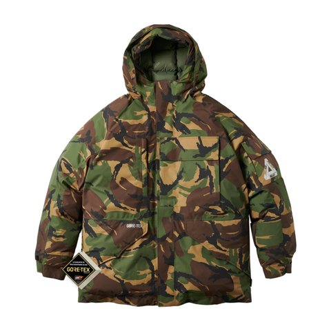 Palace GORE-TEX DOWN PARKA WOODLAND DPM - Colorway