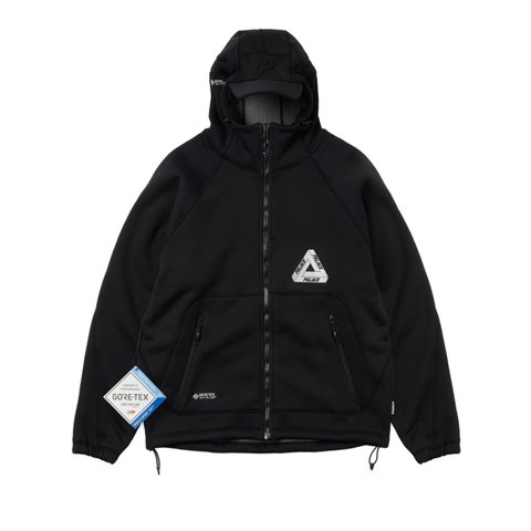 Palace GORE-TEX INFINIUM CAP JACKET BLACK - Colorway
