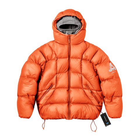 Palace PERTEX FROST BALACLAVA PUFFA ORANGE - Colorway