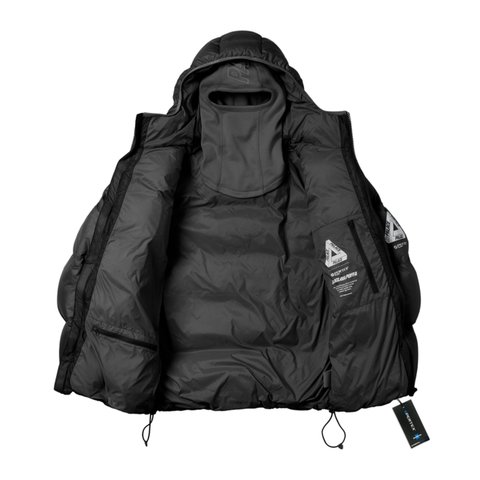 Palace PERTEX FROST BALACLAVA PUFFA BLACK - Colorway