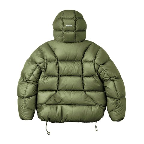Palace PERTEX FROST BALACLAVA PUFFA OLIVE - Colorway