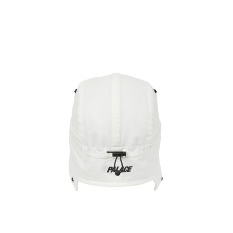 Palace GRID FLEECE REVERSIBLE EARFLAP HAT WHITE - Colorway