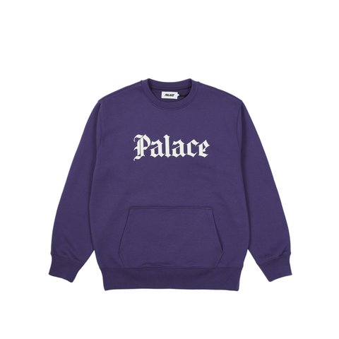 Palace YE OLDE CREW PURPLE - Colorway