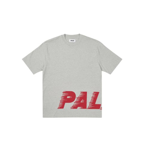 Palace FAST WRAP T-SHIRT GREY MARL - Colorway