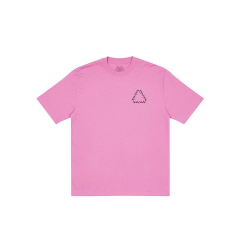 Palace NEIN FUSS T-SHIRT PINK - Colorway