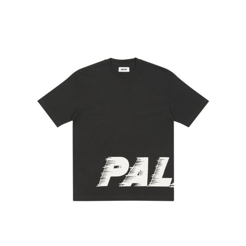 Palace FAST WRAP T-SHIRT BLACK - Colorway