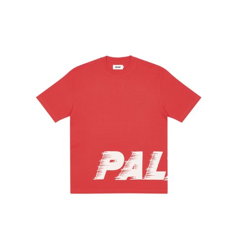 Palace FAST WRAP T-SHIRT RED - Colorway