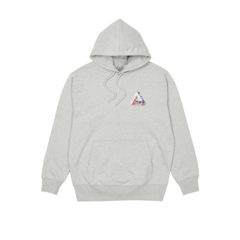 Palace SWIRL TRI-FERG HOOD GREY MARL - Colorway