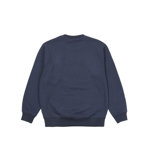 Palace VARSITY APPLIQUE CREW NAVY