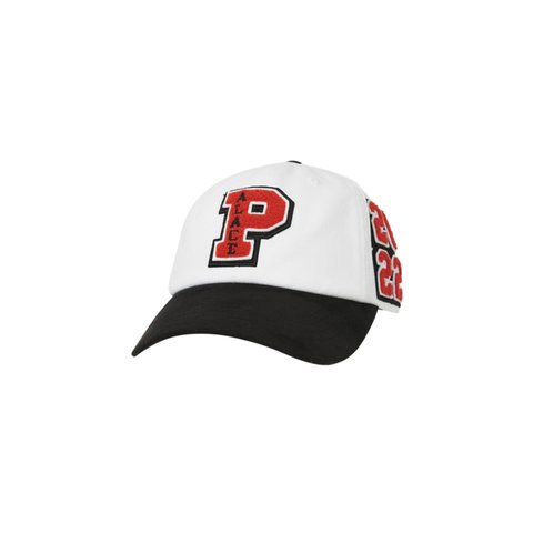 Palace VARSITY CHENILLE 6-PANEL WHITE - Colorway