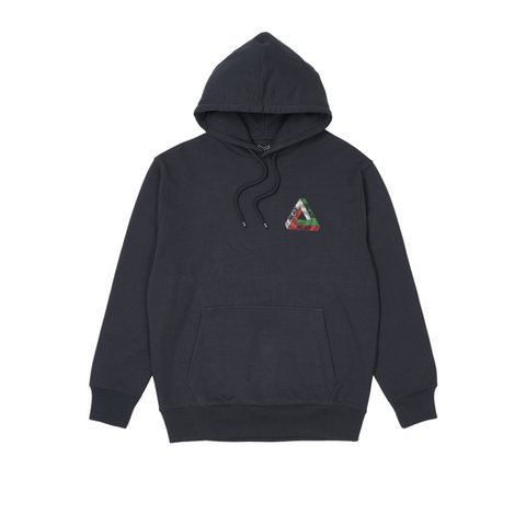 Palace SWIRL TRI-FERG HOOD NAVY - Colorway