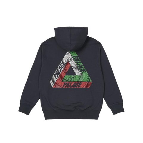 Palace SWIRL TRI-FERG HOOD NAVY