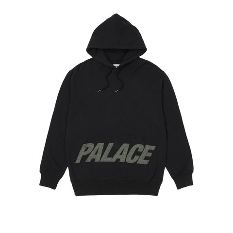Palace PAL POCKET SLUB HOOD BLACK - Colorway