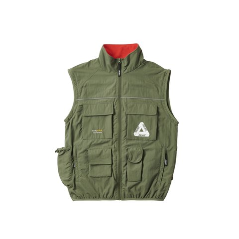 Palace CORDURA RS ZIP OFF JACKET OLIVE - Colorway