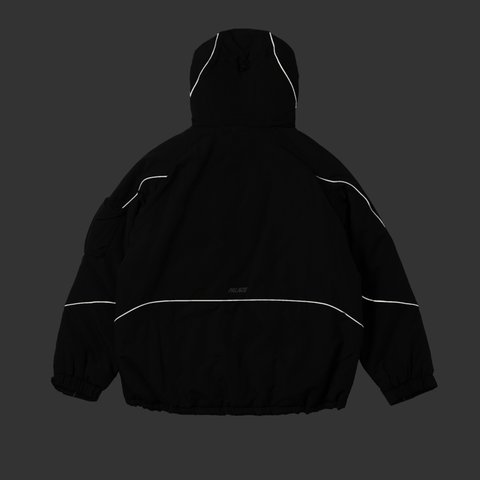 Palace M-TECH HOODED JACKET BLACK - Colorway